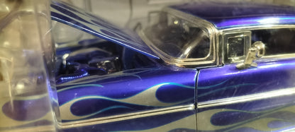 Jada Toys 1/24 Chevy Bel-Air Flame Blue 1957 Dub City