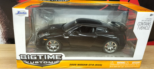 Jada Toys 1/24 Nissan GT-R R35 Black JDM