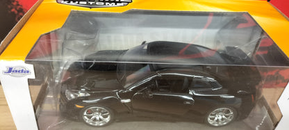 Jada Toys 1/24 Nissan GT-R R35 Black JDM
