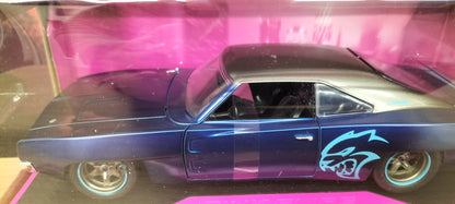 Jada Toys 1/24 Dodge Charger Widebody 1968 Pink Slips
