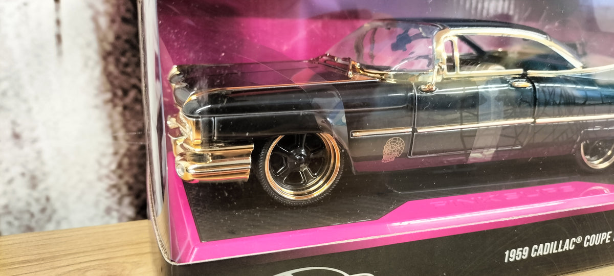 Jada Toys 1/24 Cadillac Coupe Deville 1959 Pink Slips
