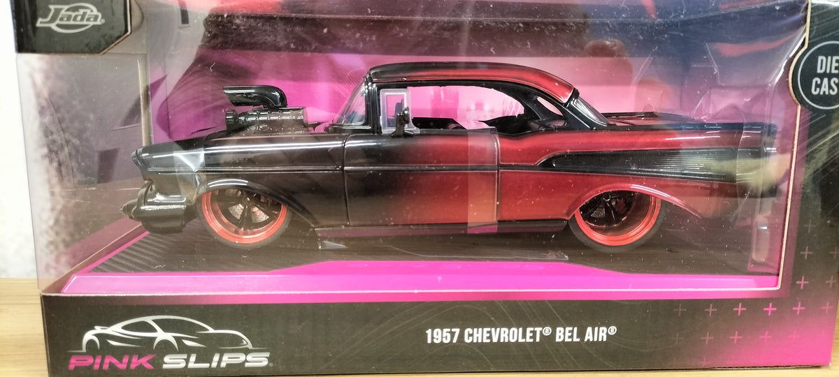 Jada Toys 1/24 Chevy Bel-Air 1957 Pink Slips