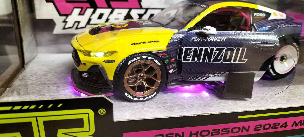 Jada Toys 1/24 Ford Mustang RTR 2024 Ben Hobson LED
