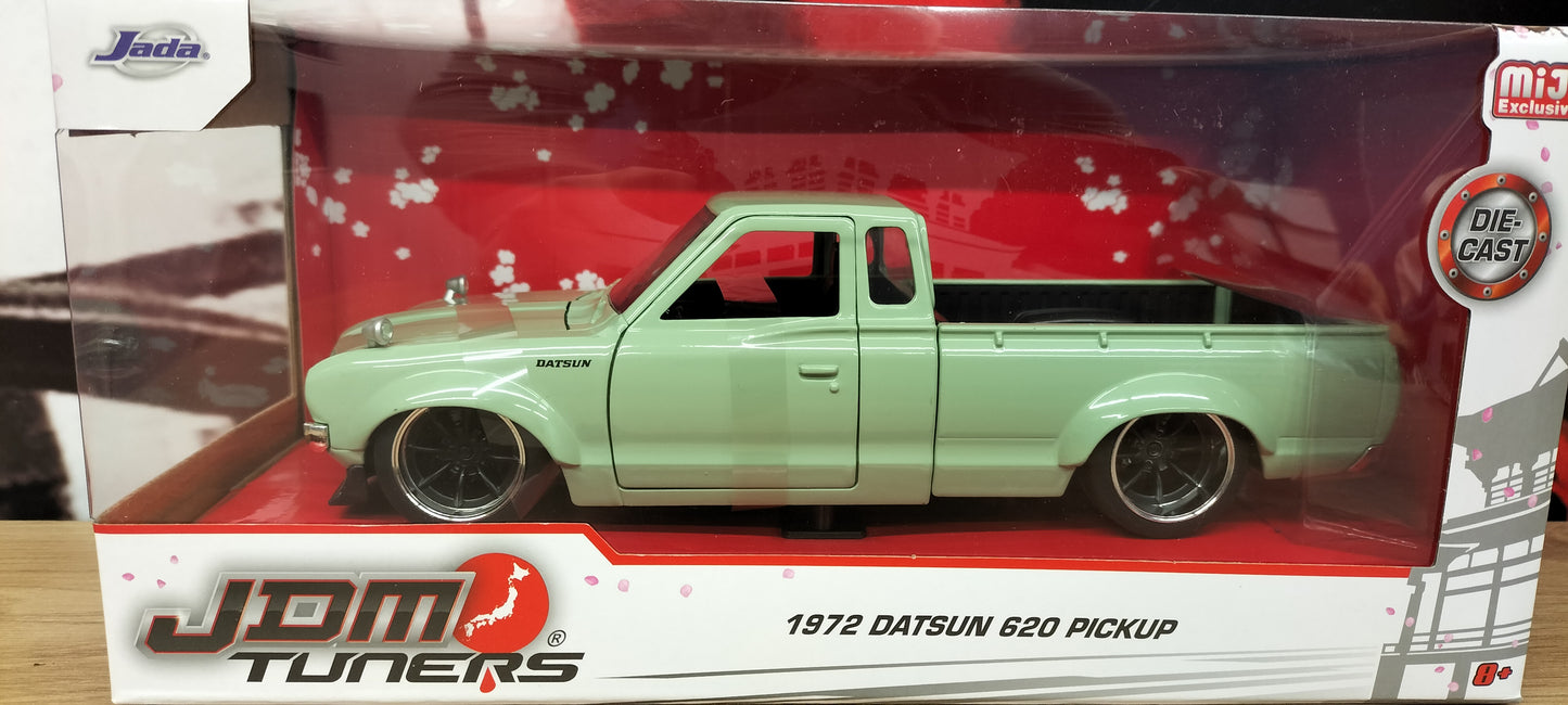 Jada Toys 1/24 Datsun 620 Pickup 1972 Olive JDM