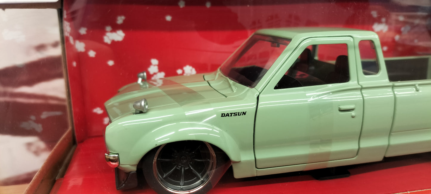 Jada Toys 1/24 Datsun 620 Pickup 1972 Olive JDM