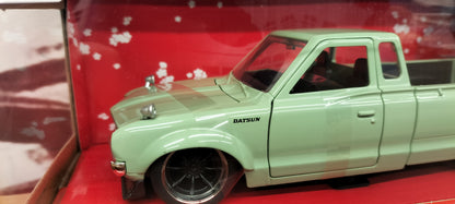 Jada Toys 1/24 Datsun 620 Pickup 1972 Olive JDM