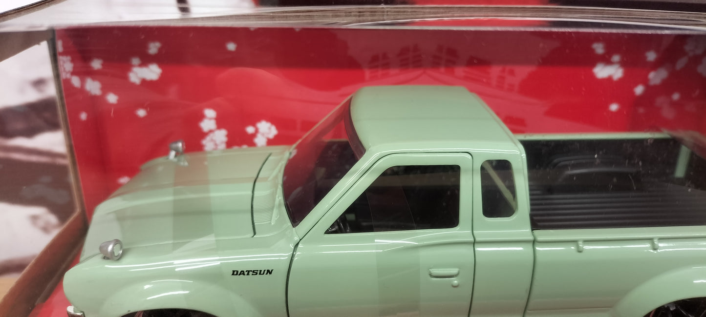 Jada Toys 1/24 Datsun 620 Pickup 1972 Olive JDM