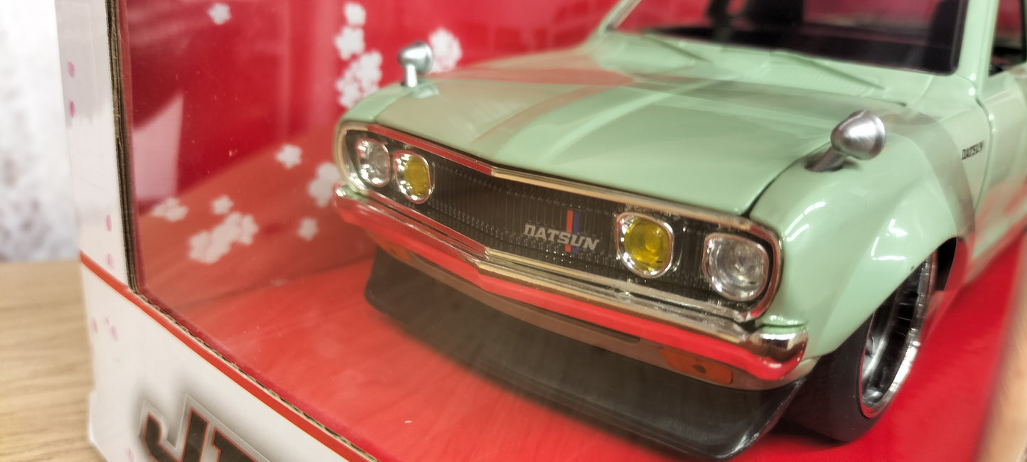 Jada Toys 1/24 Datsun 620 Pickup 1972 Olive JDM