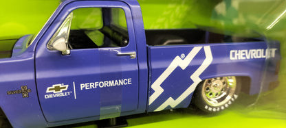 Jada Toys 1/24 Chevy C-10 Performance Blue 1985 Just Truck
