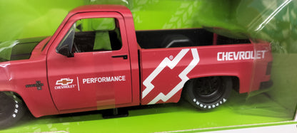 Jada Toys 1/24 Chevy C-10 Performance Red 1985 Just Truck