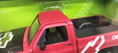 Jada Toys 1/24 Chevy C-10 Performance Red 1985 Just Truck