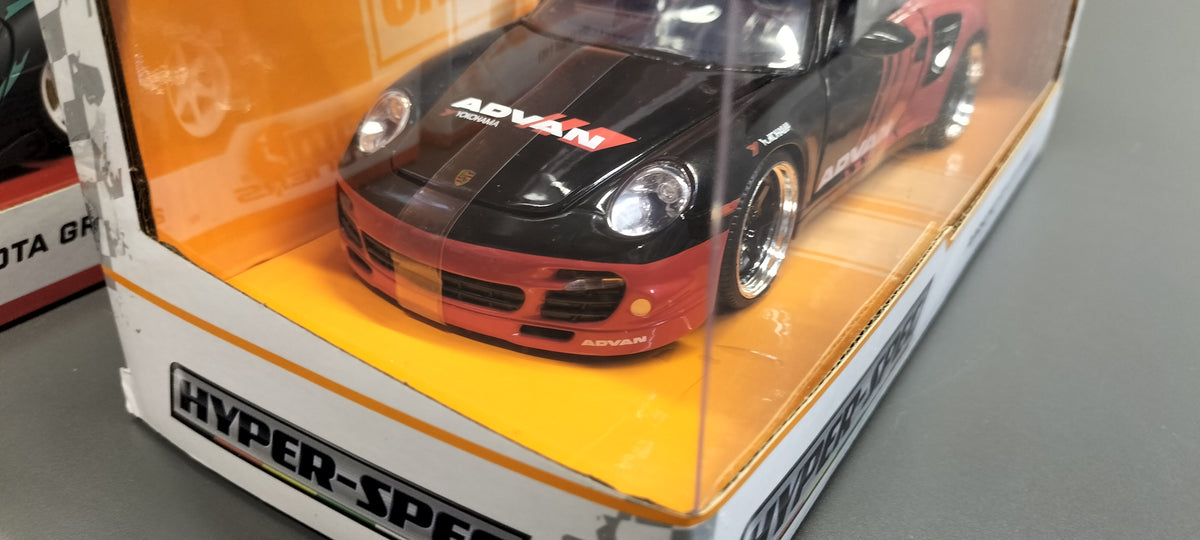 Jada Toys 1/24 Porsche 911 GT3 996 Advan Big Time Muscle