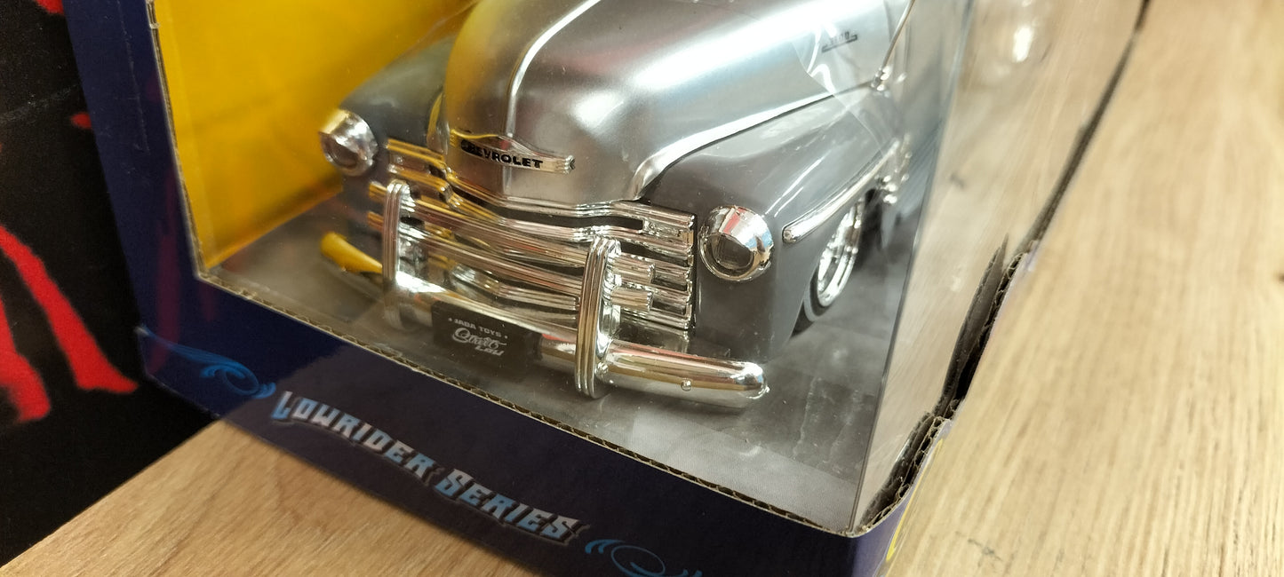 Jada Toys 1/24 Chevy Pickup 1951 Silver Street Low