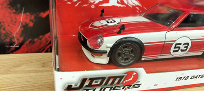Jada Toys 1/24 Datsun 240z 1972 Bridgestone '53' by Han Tokyo Drift JDM