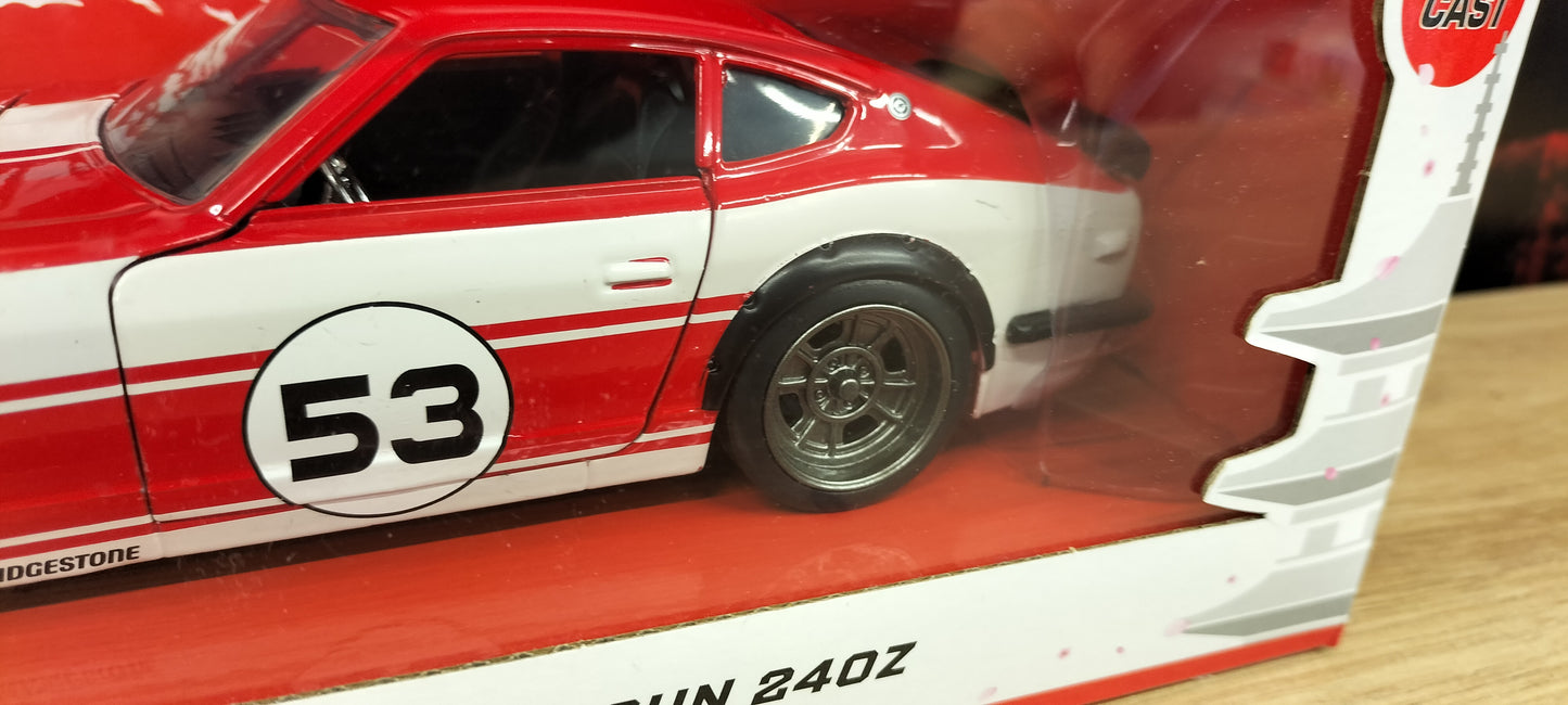 Jada Toys 1/24 Datsun 240z 1972 Bridgestone '53' by Han Tokyo Drift JDM