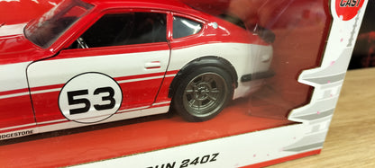 Jada Toys 1/24 Datsun 240z 1972 Bridgestone '53' by Han Tokyo Drift JDM