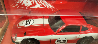 Jada Toys 1/24 Datsun 240z 1972 Bridgestone '53' by Han Tokyo Drift JDM