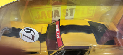 Jada Toys 1/24 Ford Mustang Shelby GT-500KR 1967 Yellow Race Big Time Muscle