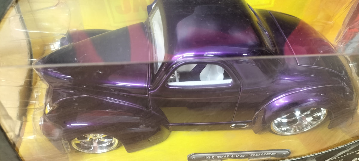 Jada Toys 1/24 Willys Coupe Purple 1940 D-Rods