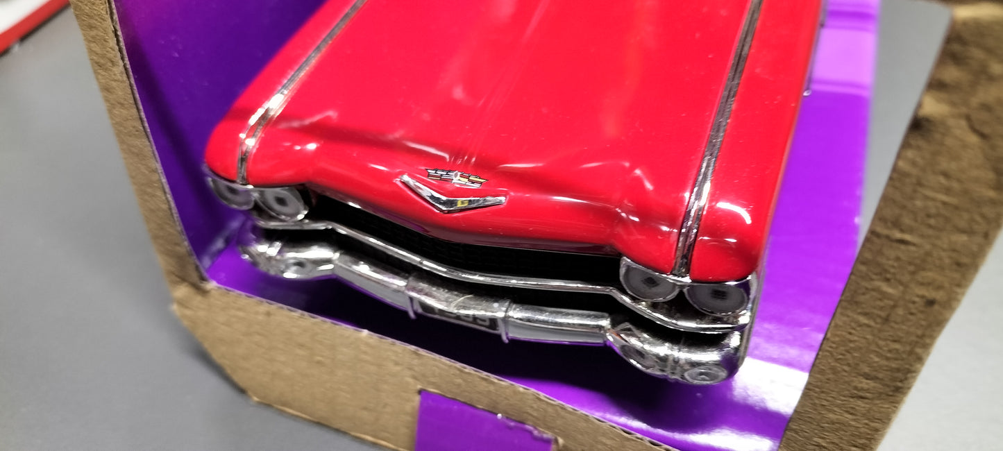 Jada Toys 1/24 Cadillac Coupe Deville 1959 Red Big Time Muscle