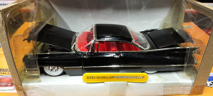 Jada Toys 1/24 Cadillac Coupe Deville 1959 Black Dub City