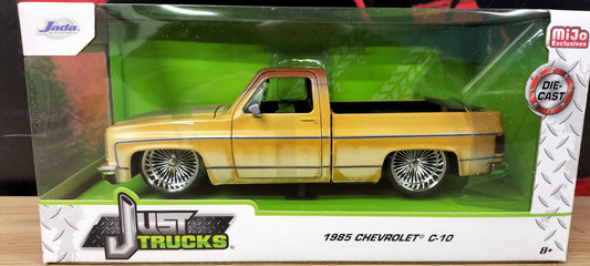 Jada Toys 1/24 Chevy C-10 Beige Light 1985 Just Truck