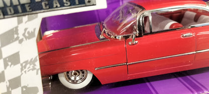 Jada Toys 1/24 Cadillac Coupe Deville 1959 Red Big Time Muscle
