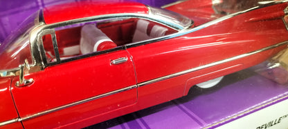 Jada Toys 1/24 Cadillac Coupe Deville 1959 Red Big Time Muscle