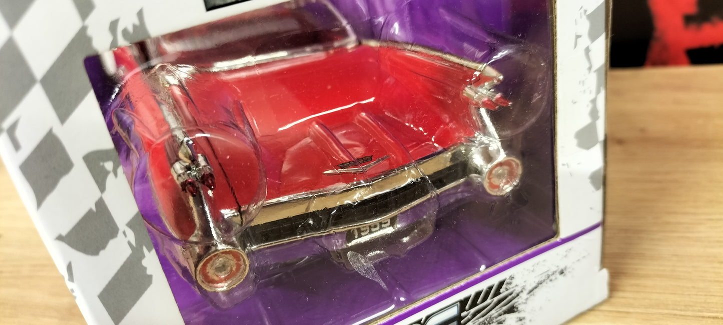 Jada Toys 1/24 Cadillac Coupe Deville 1959 Red Big Time Muscle