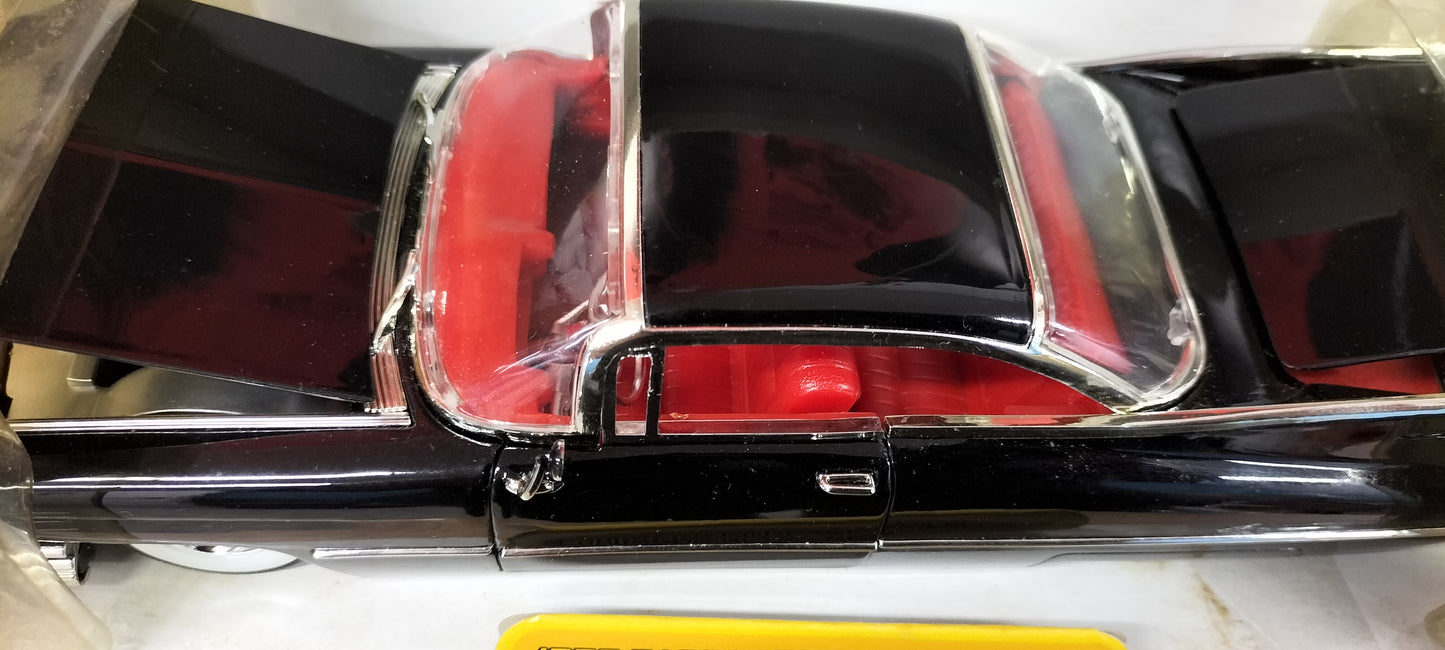 Jada Toys 1/24 Cadillac Coupe Deville 1959 Black Dub City