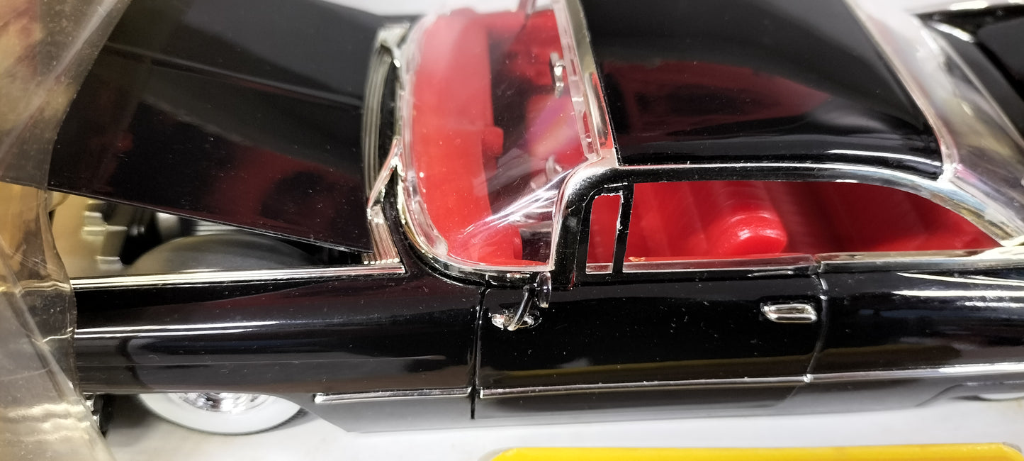 Jada Toys 1/24 Cadillac Coupe Deville 1959 Black Dub City