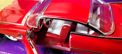 Jada Toys 1/24 Cadillac Coupe Deville 1959 Red Big Time Muscle