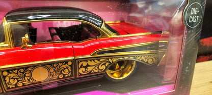 Jada Toys 1/24 Chevy Bel-Air 1957 Pink Slips