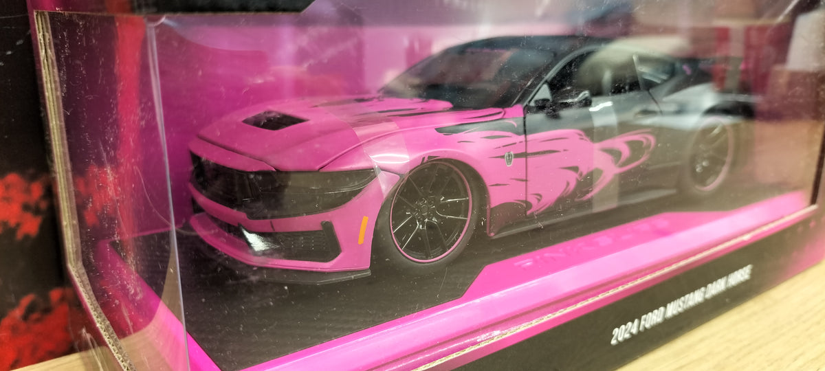 Jada Toys 1/24 Ford Mustang Dark Horse 2024 Pink Slips