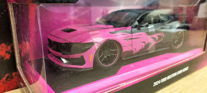 Jada Toys 1/24 Ford Mustang Dark Horse 2024 Pink Slips