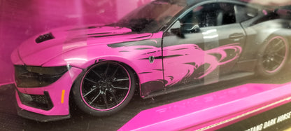 Jada Toys 1/24 Ford Mustang Dark Horse 2024 Pink Slips