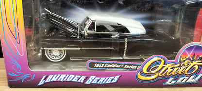Jada Toys 1/24 Cadillac Coupe Series 1953 Black Street Low