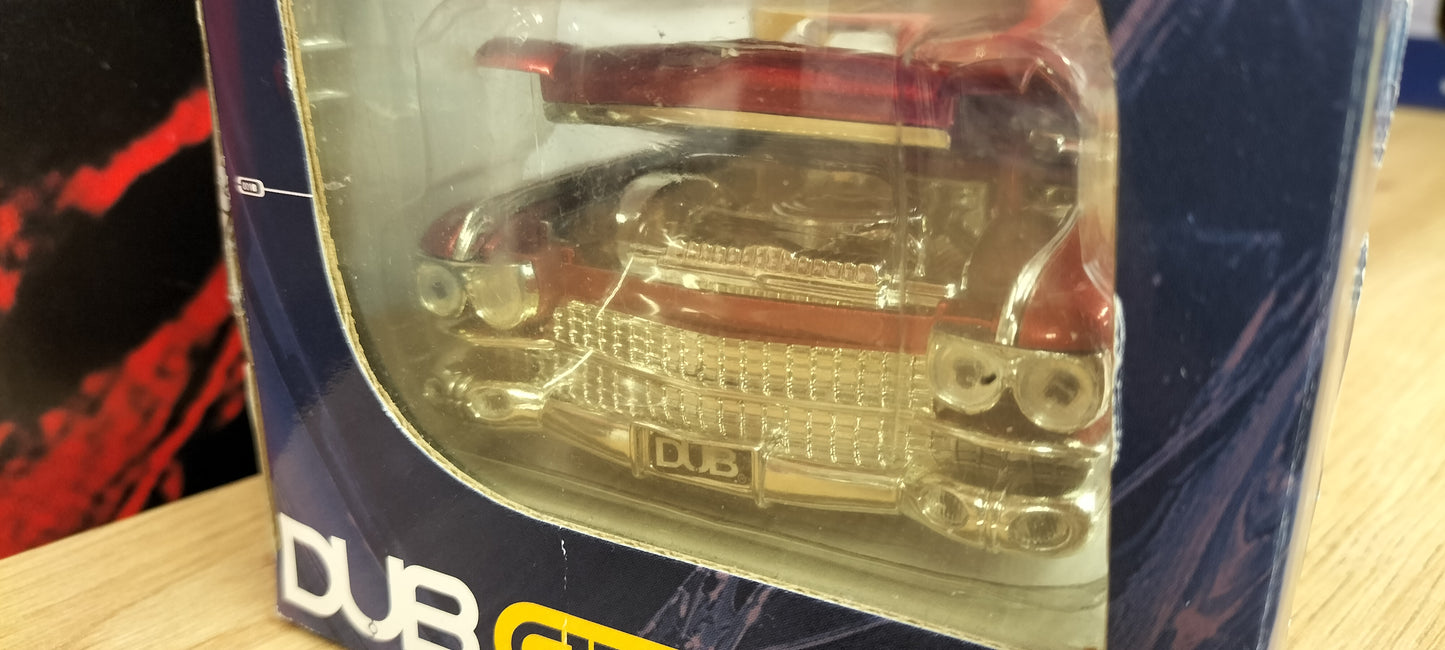 Jada Toys 1/24 Cadillac Coupe Deville 1959 Cherry Red Dub City
