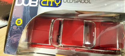 Jada Toys 1/24 Cadillac Coupe Deville 1959 Cherry Red Dub City