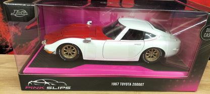 Jada Toys 1/24 Toyota 2000GT 1967 Pink Slips