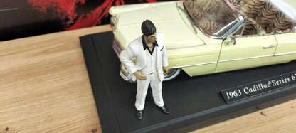 Jada Toys 1/18 Cadillac Eldorado Scareface + figurka Al pacino