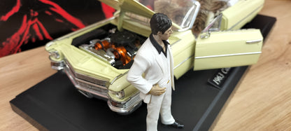 Jada Toys 1/18 Cadillac Eldorado Scareface + figurka Al pacino