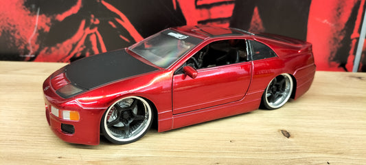 Jada Toys 1/24 Nissan 300ZX 1999 Candy Red JDM