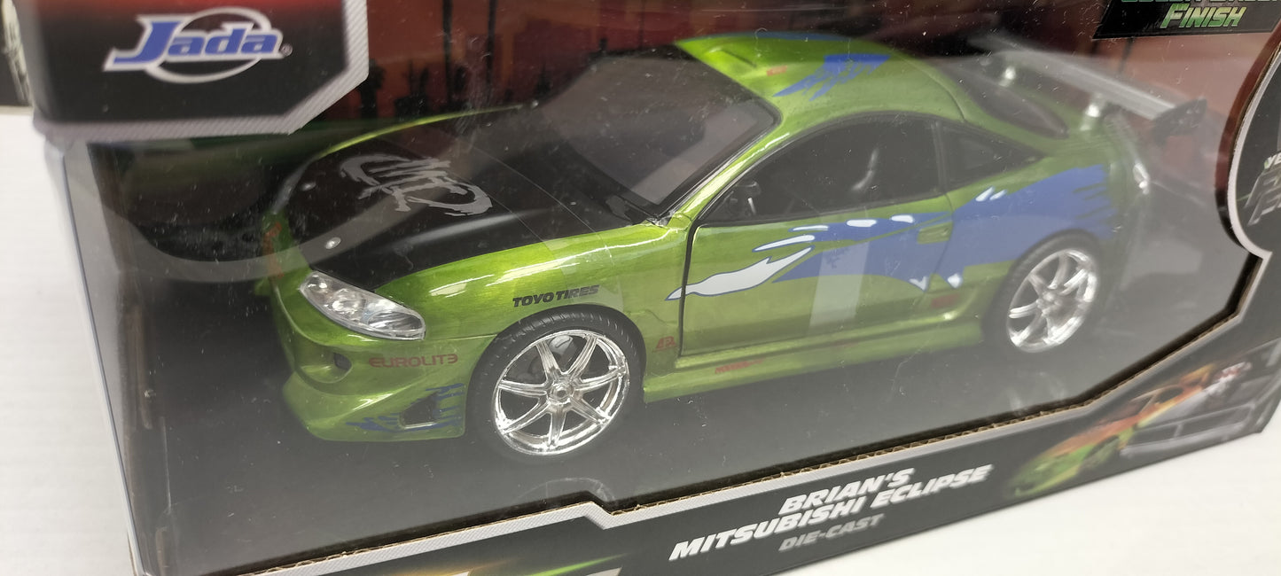Jada Toys 1/24 Mitsubishi Eclipse Brian Fast & Furious wersja BRUSCH 25th Anniversary