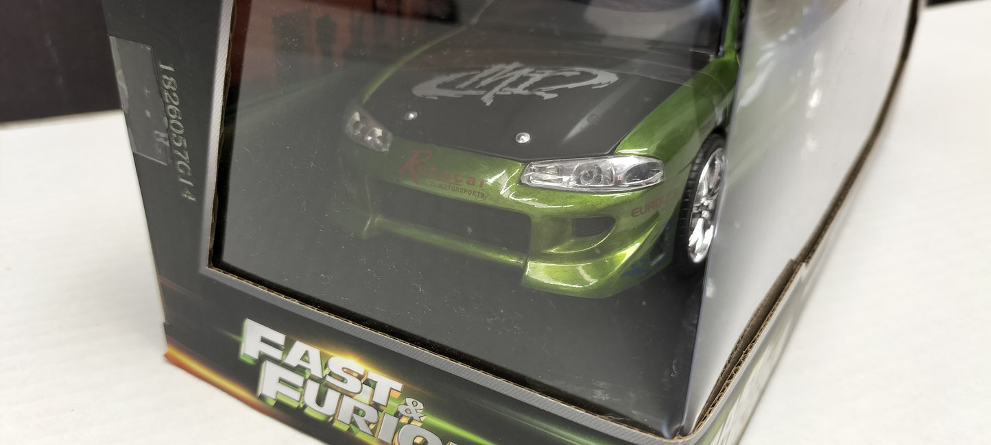 Jada Toys 1/24 Mitsubishi Eclipse Brian Fast & Furious wersja BRUSCH 25th Anniversary