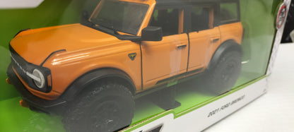 Jada Toys 1/24 Ford Bronco Orange 2021 Just Truck