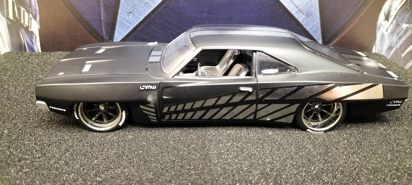 Jada Toys 1/24 Dodge Charger Widebody Big Time Muscle USED