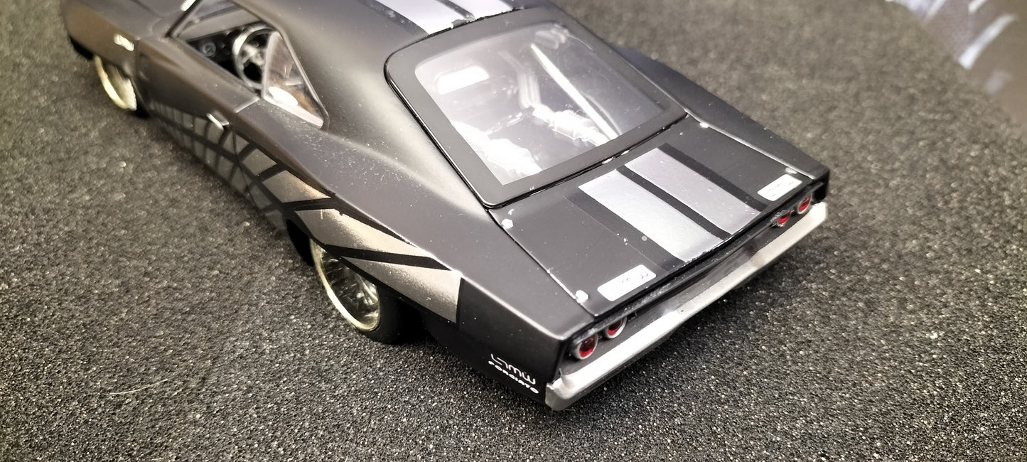 Jada Toys 1/24 Dodge Charger Widebody Big Time Muscle USED