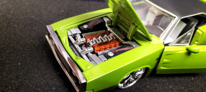 Jada Toys 1/24 Dodge Charger R/T 1970 Lime Green Big Time Muscle USED