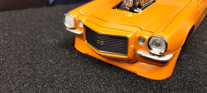 Jada Toys 1/24 Chevy Camaro 1971 Gasser Orange Big Time Muscle USED
